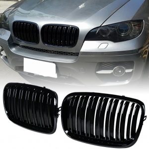 BMW X5 E70 M4 Style Kidney Grill (Gloss Black)