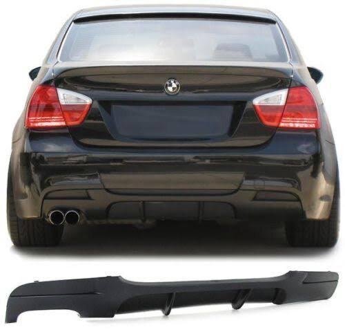 BMW E90 3 Series Diffuser (Double pipe Single outlet)