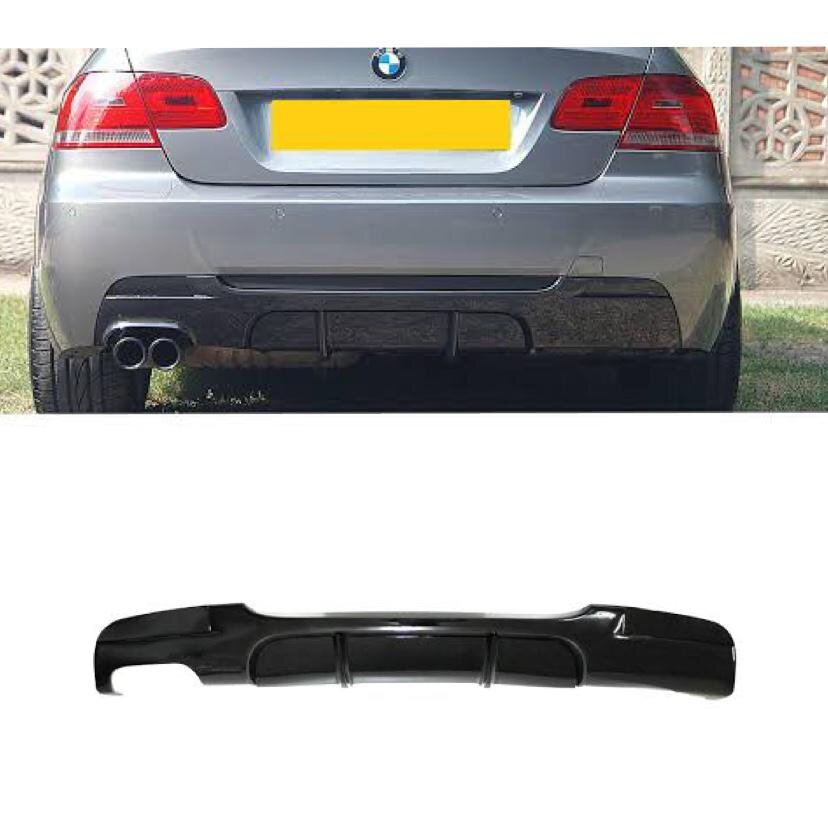 BMW E92 3 Series Diffuser (Double pipe Single outlet)